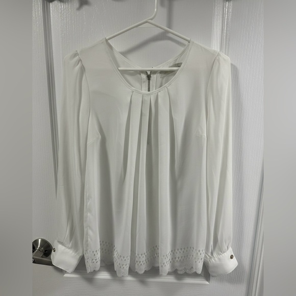 Costa Blanca Tops - Costa Blanca White Blouse